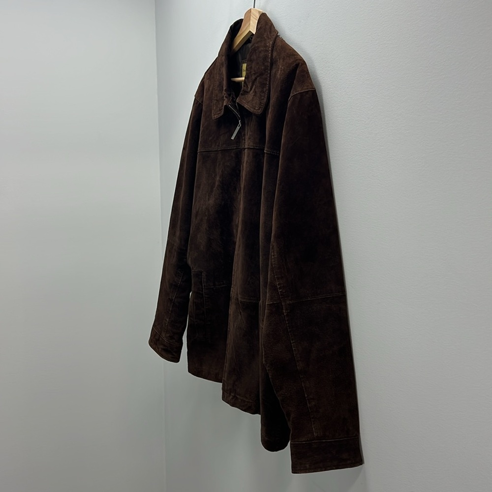 Vintage Brown Men's Jacket - Picture 4 of 10